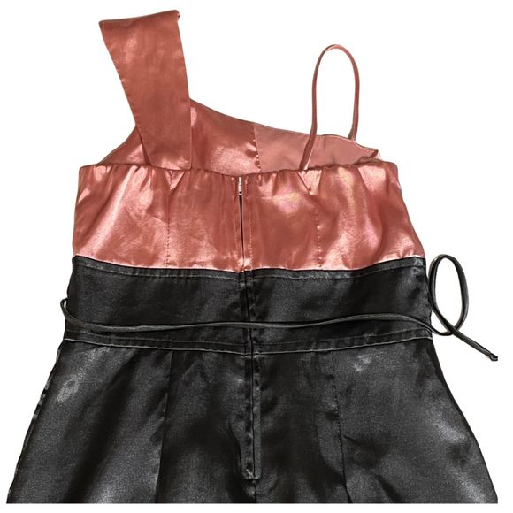 Y2K One Shoulder Pink Short Homecoming Dress Medium - Picture 8 of 13